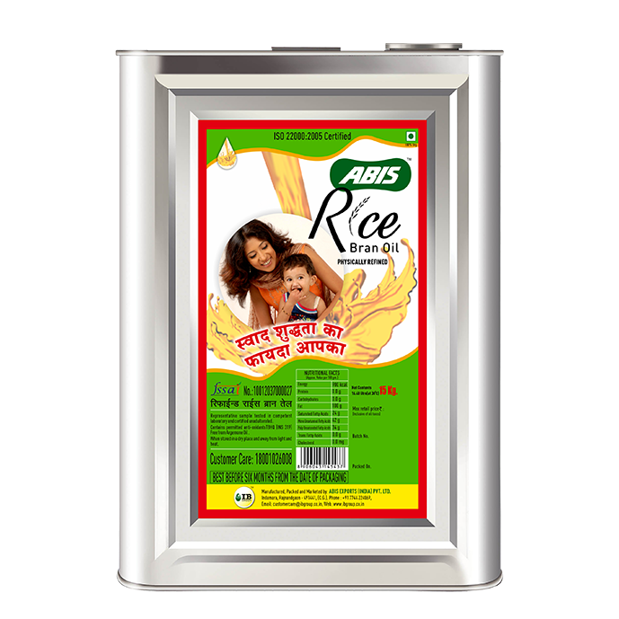 ABIS Rice Bran Refined Oil - 15 Kg